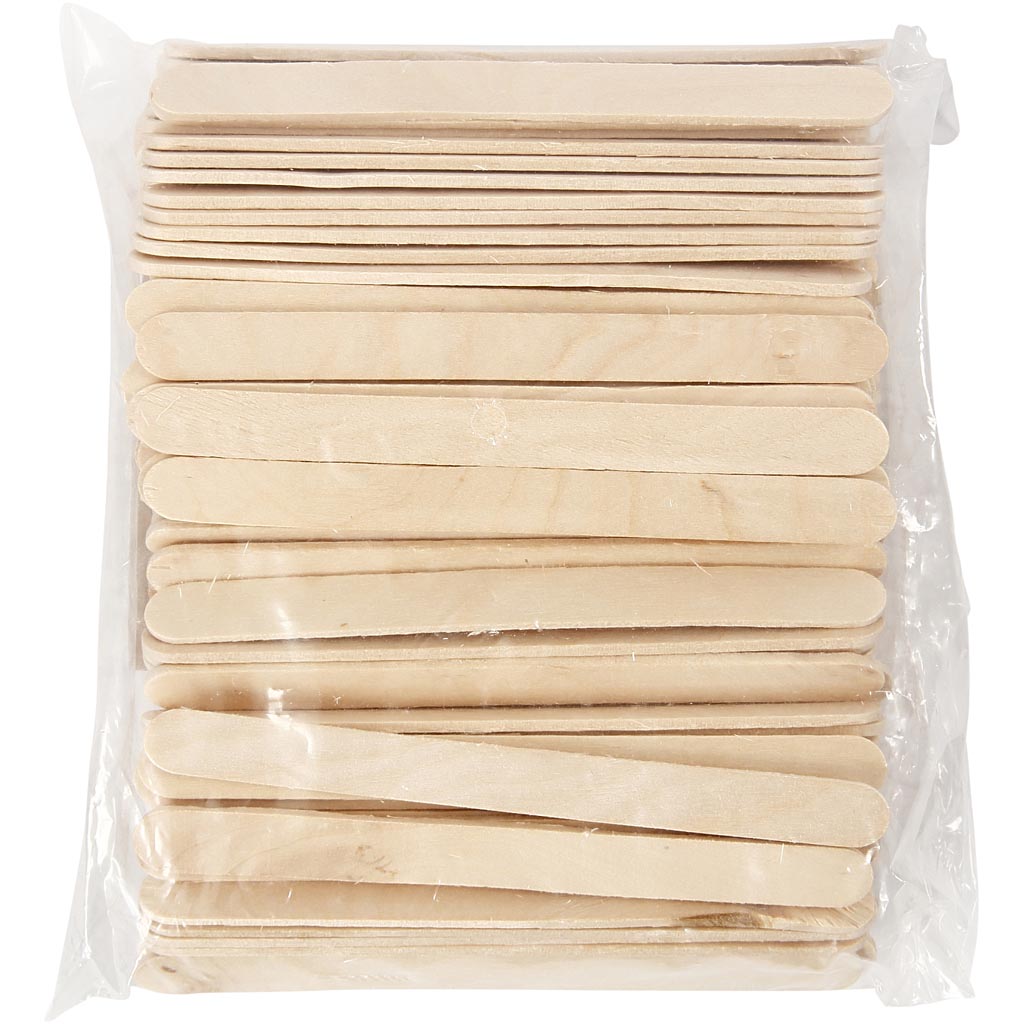 Creativ Company Holz-Bastelstäbchen, 200 Stk.