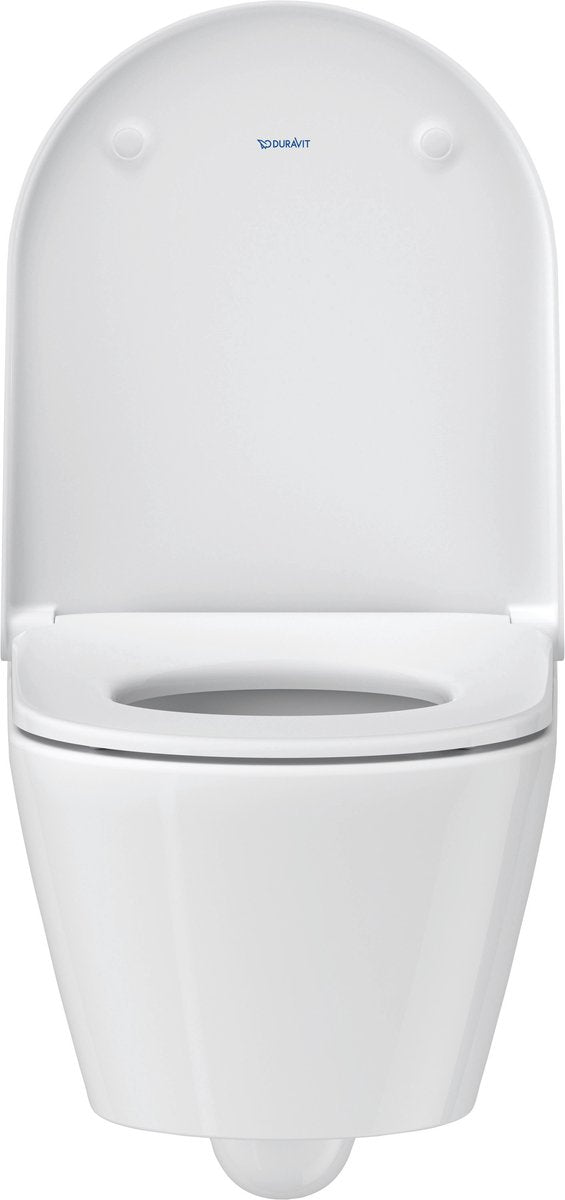 Duravit d-neo Wand-WC mit Sitz 37x54x40cm weiß Hochglanz