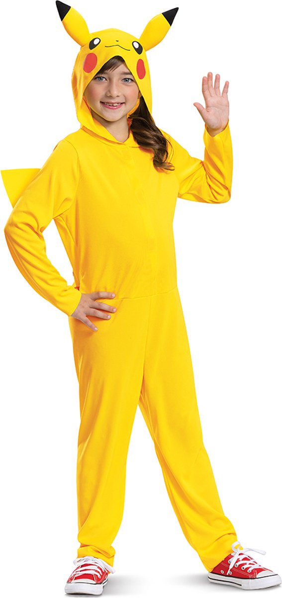 Verkleidung Pokémon, Pikachu Fancy Kostüm Intl, Größe S (4-6 Jahre)