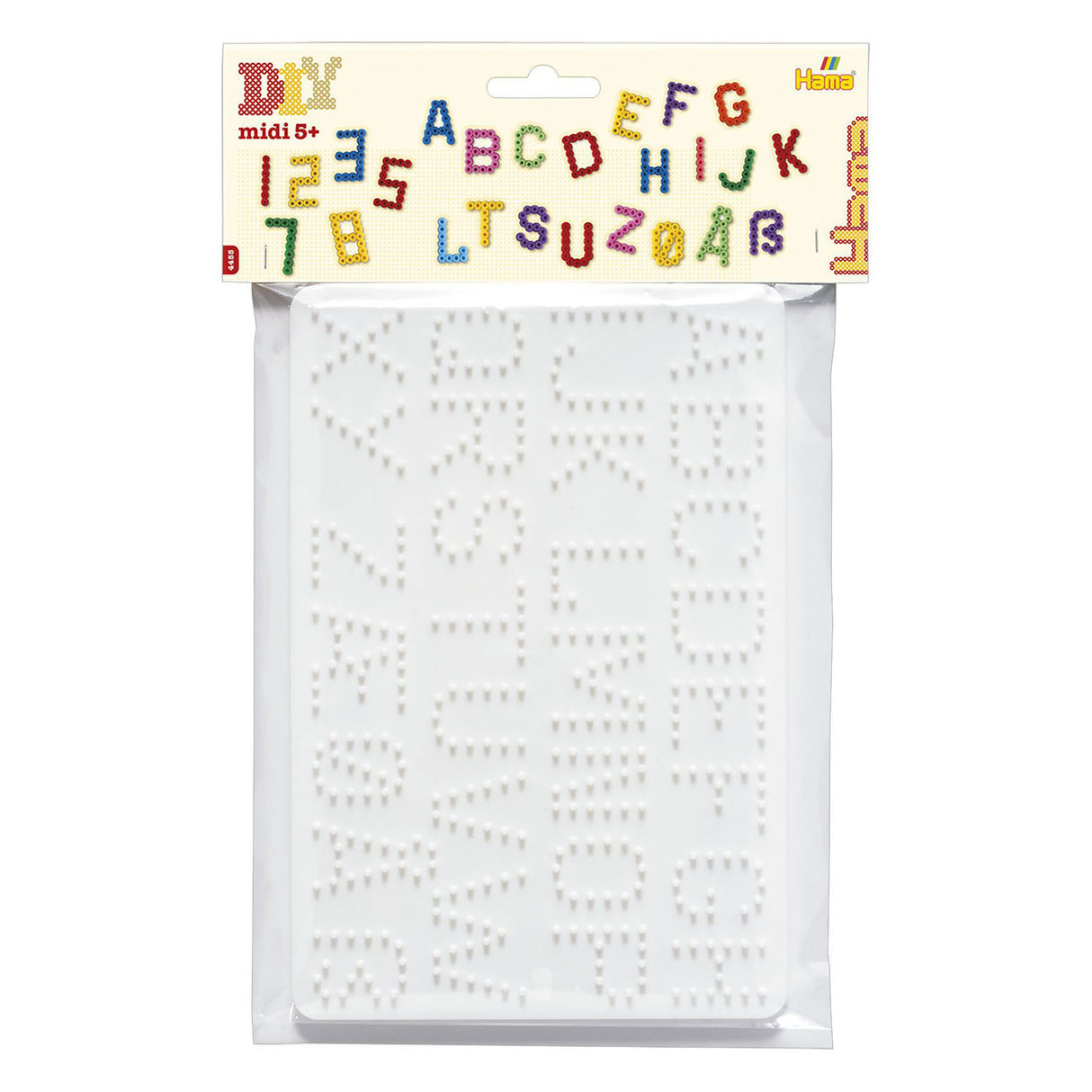 Hama Grundplatten – Zahlen und Buchstaben