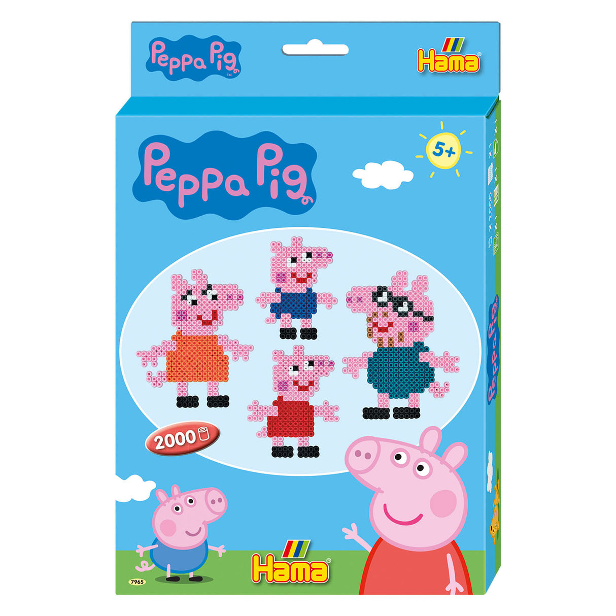 Hama -Bügel -Perlen -Set - Peppa Pig, 2000st.