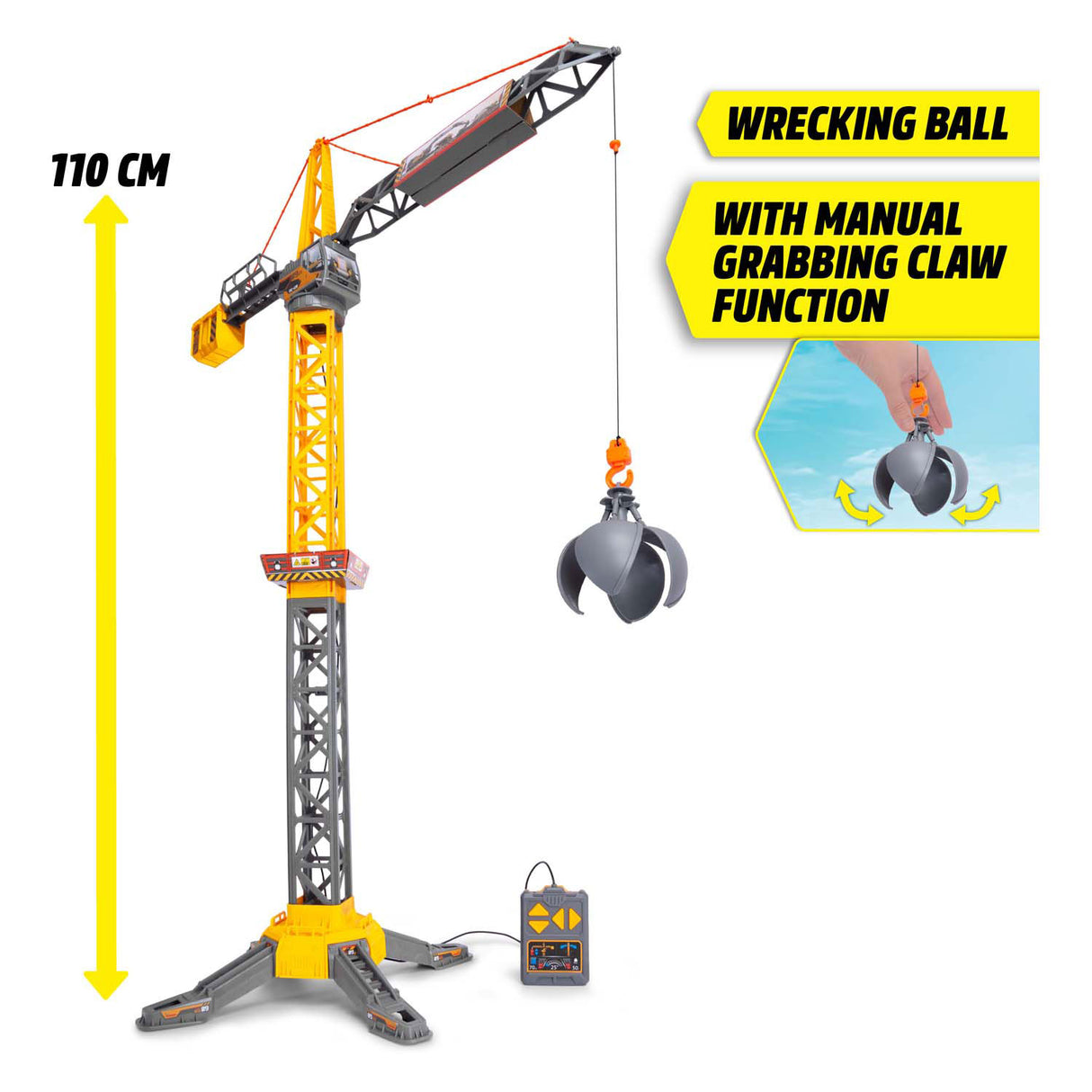 Dickie Toys Kran batteriebetrieben 110 cm