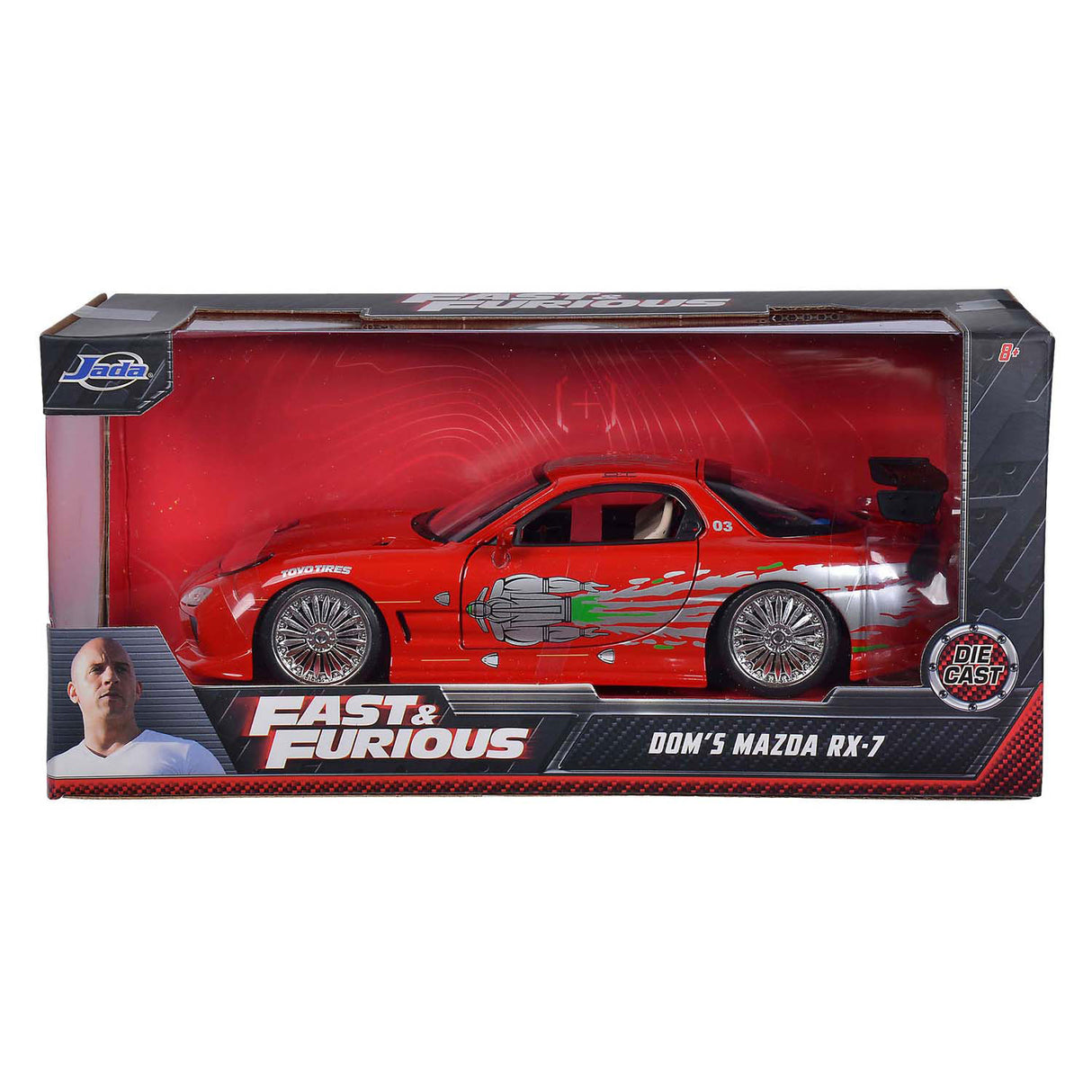 Jada Spielzeug Jada Fast Furious 1993 Mazda RX-7 1:24
