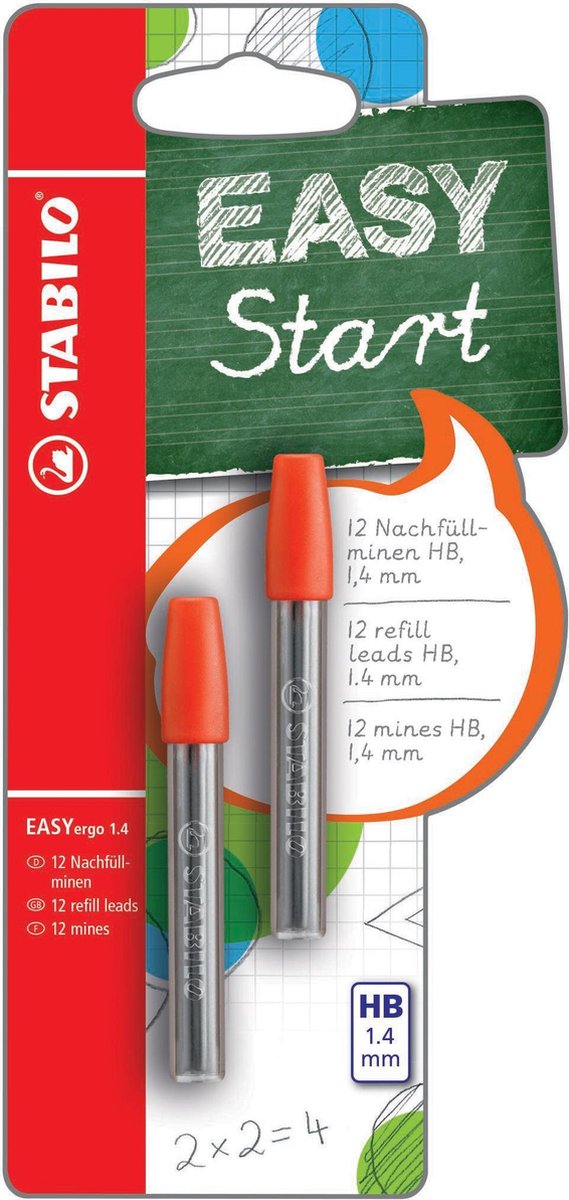 Stabilo easyergo 1.4 Nachfüllungen HB - 6 Stk.