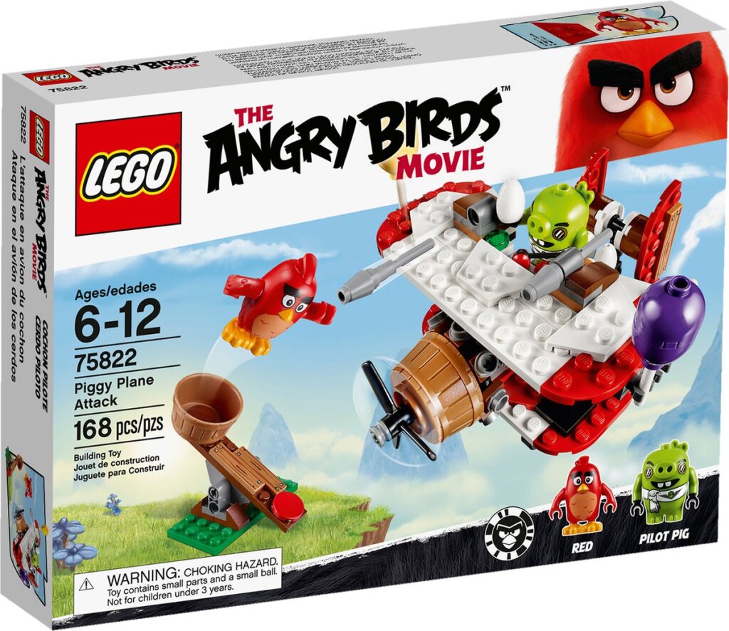 Lego LEGO 75822 Angry Birds Schweinchen-Flugzeugangriff