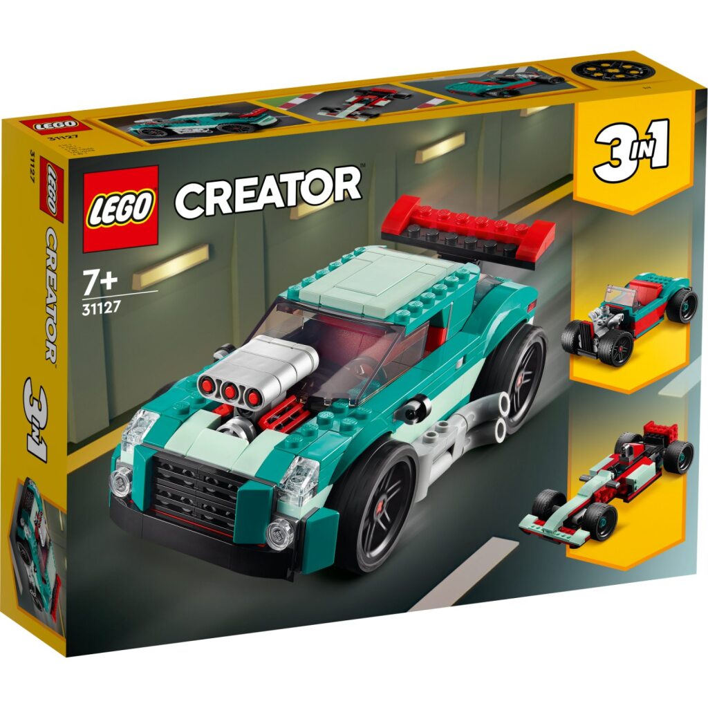 Lego Creator 31127 3-in-1-Straßenrennfahrer