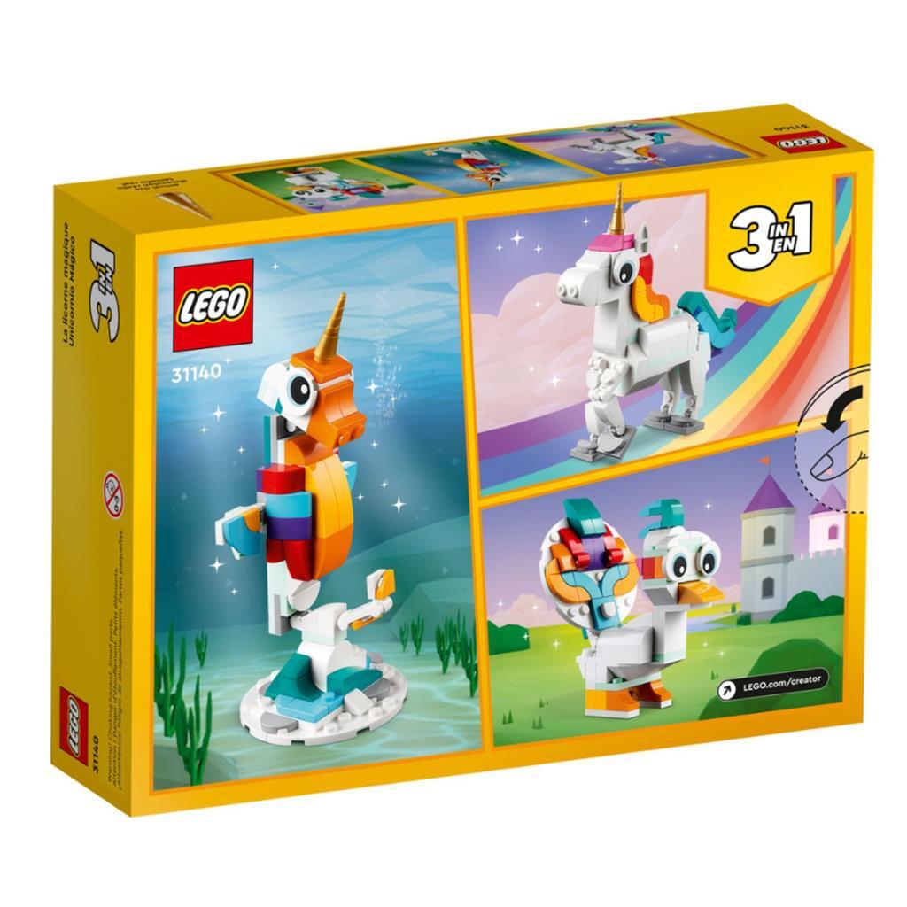 Lego Creator 31140 3in1 magisches Einhorn
