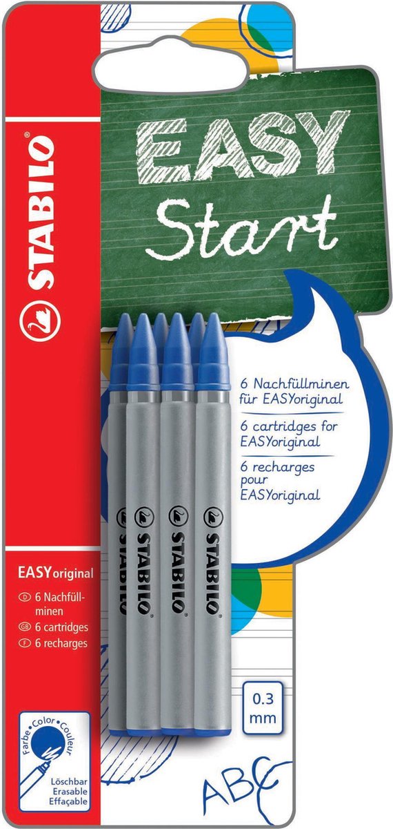 Stabilo Easy Original-Nachfüllung blau