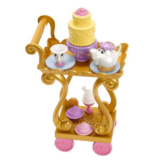 Disney Princess Belle mit Teewagen