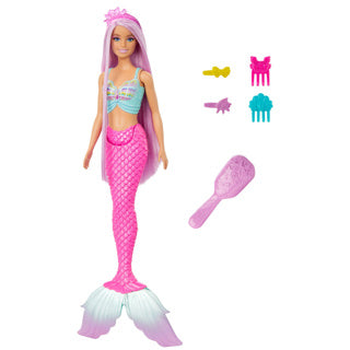 Mattel Mermaid Pop mit Fantasy -Haaren von 18 cm