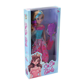 Puppe Prinzessin 43 cm sortiert | 2 Stk