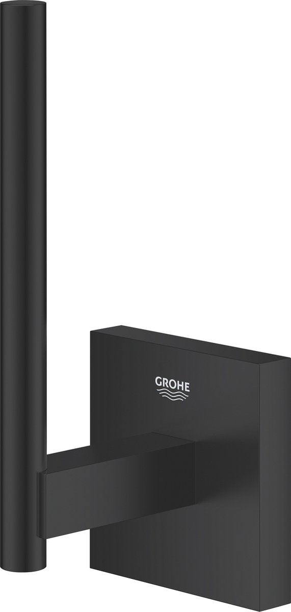 Grohe Quickfix Start Cube Ersatz-Toilettenpapierhalter – mattschwarz