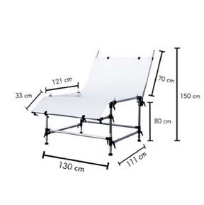 Studioking Aufnahmetisch fst-13240 130x240 cm