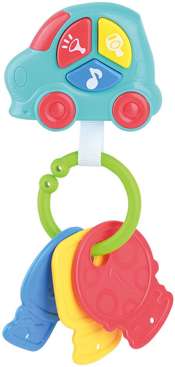Playgo Baby-Autoschlüssel blau - 4 Stk.