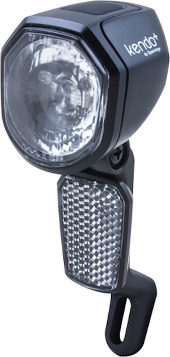 Spanninga Scheinwerfer Kendo XE E-Bike 6-36VDC Schwarz auf Blasen