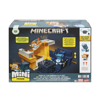 Minecraft-Spielset „Aufstieg des Wächters“ im Minimodus