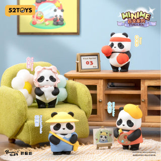 Panda-Roll-Mini-Anziehserie | 20 Stück