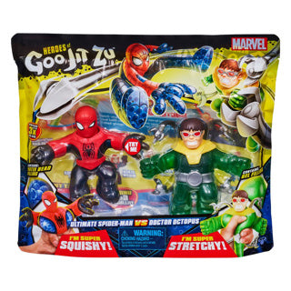 Goo jit zu Marvel versus Pack – Spider-Man vs. Doctor Octopus – 2er-Pack Stretch-Figuren