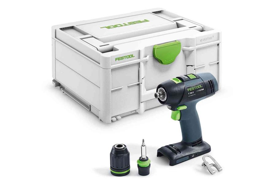 Festool T 18+3 Li Basic Akku-Bohrschrauber | ohne Akkus und Ladegerät - 576448