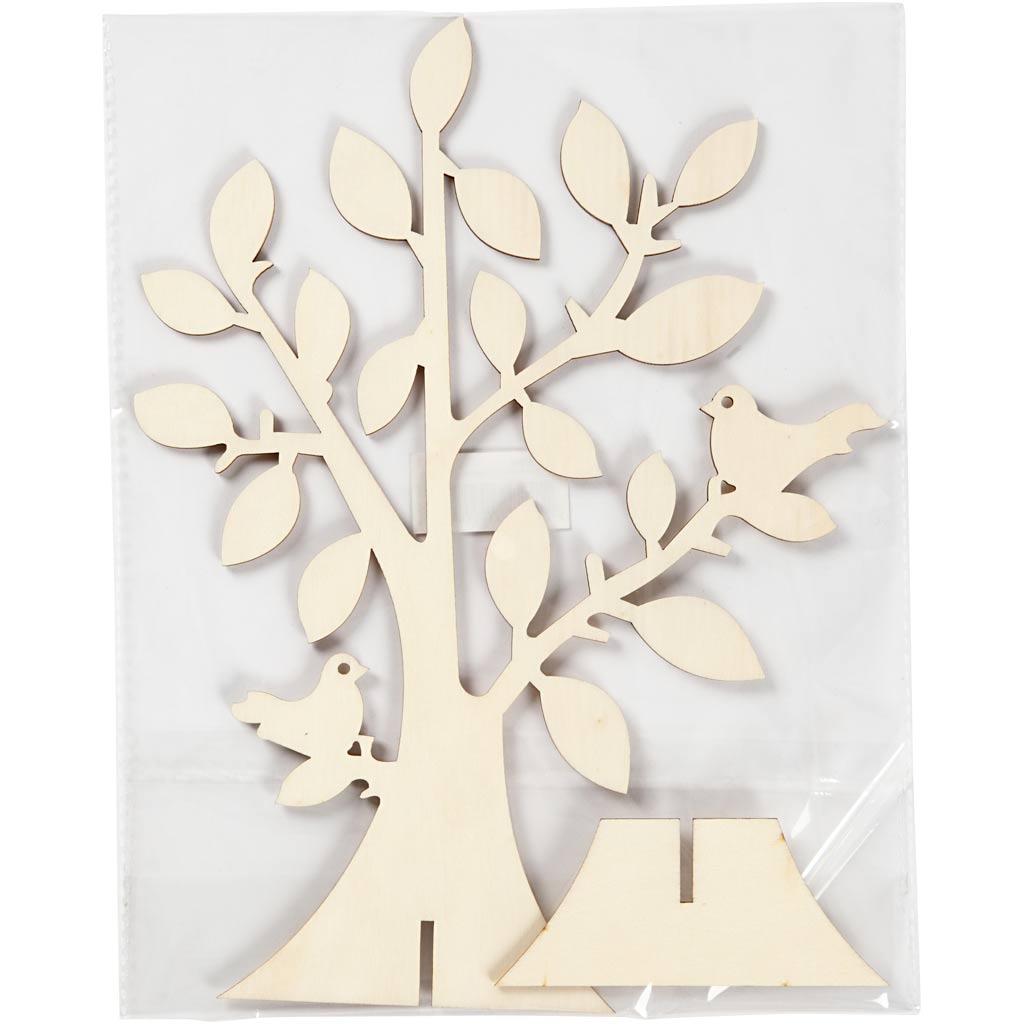 Creativ Company Holzbaum mit Fuß