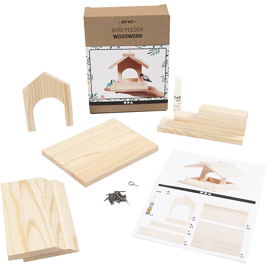 Kreativunternehmen https: www.cchobby.nl Vogelfutterhaus-H-12-5-cm-T-14-5-cm-B-11-5-cm-1-Stück
