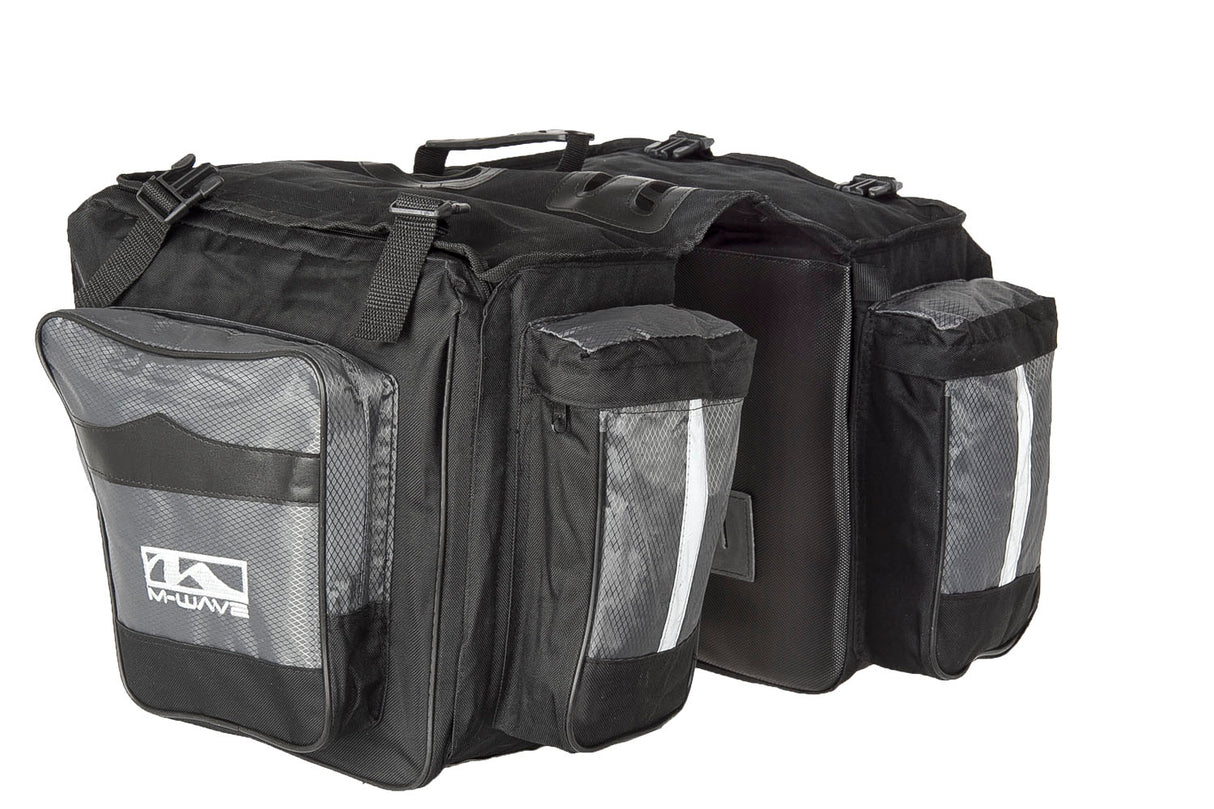 M-Wave Fahrradtasche Amsterdam dreifach