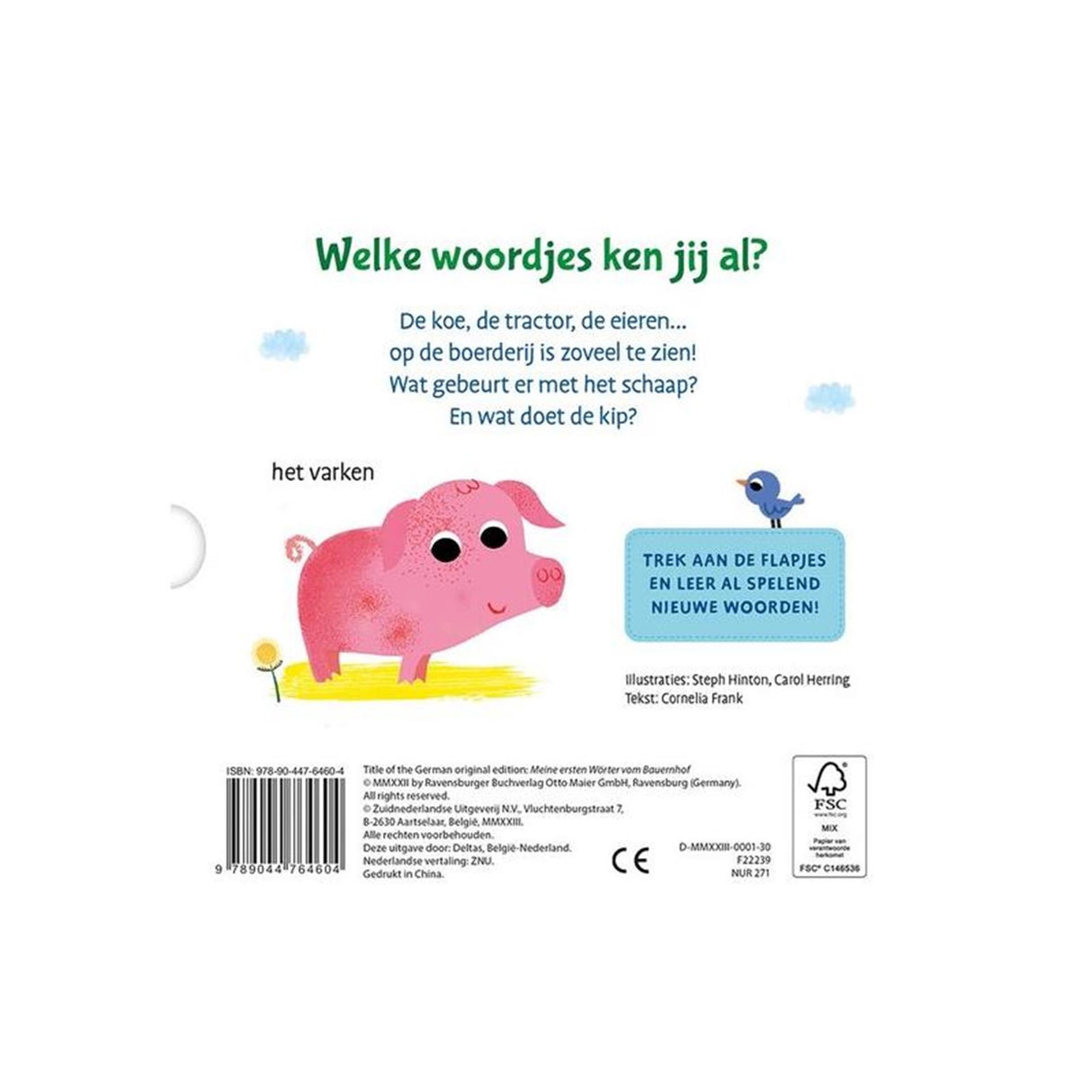 Deltas My First Words-Brettbuch – Auf dem Bauernhof (1–3 Jahre)