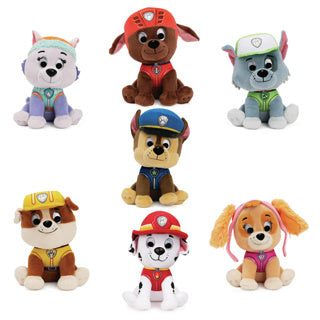 Gund paw patrol plush (15 cm) (assortment) (cdu) | 8 stuks