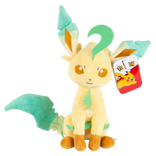 Jazwares Pokemon Plüsch-Kuscheltier 20 cm – Leafeon
