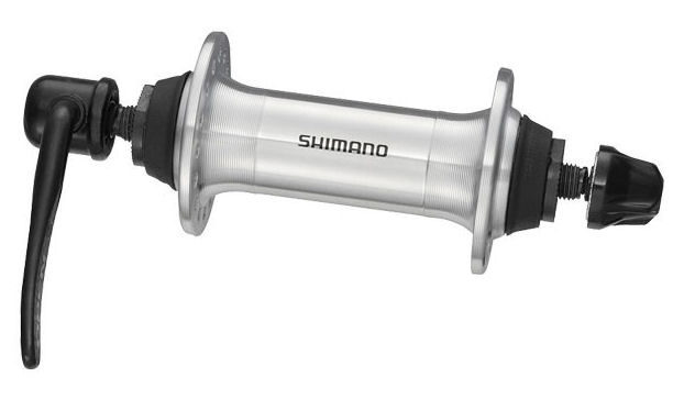 Shimano Vorderradnabe RM70 QR 36 Löcher – Silber
