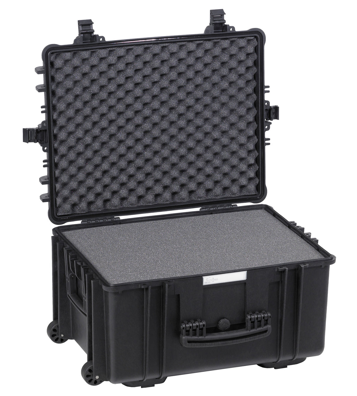 Explorer -Fälle 5833 Koffer schwarz mit Picking -Schaum