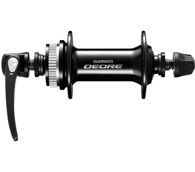 Shimano Vorderradnabe Deore HB-M6000 – 32 Loch – 100 mm Einbaubreite – mit Schnellspanner – Schwarz