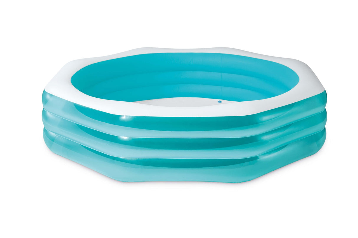 Intx aufblasbare Schwimmbad Octagon - Familienpool