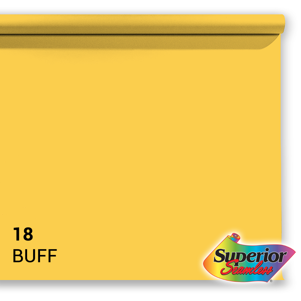 Überlegener Hintergrundpapier 18 Buff 1,35 x 11m