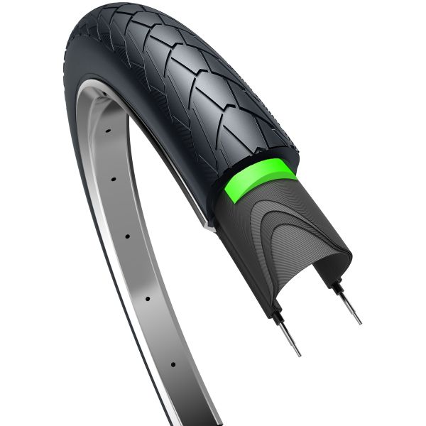 Edge Tyre Mambo Protect 20 x 2,00 50-406 - Schwarz mit Reflexion