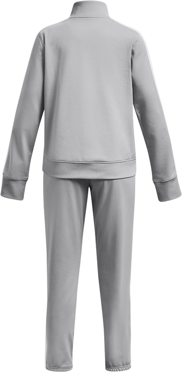 Under Armour UA Knit Track Suit Unisex-Trainingsanzug – Grau – Weiß