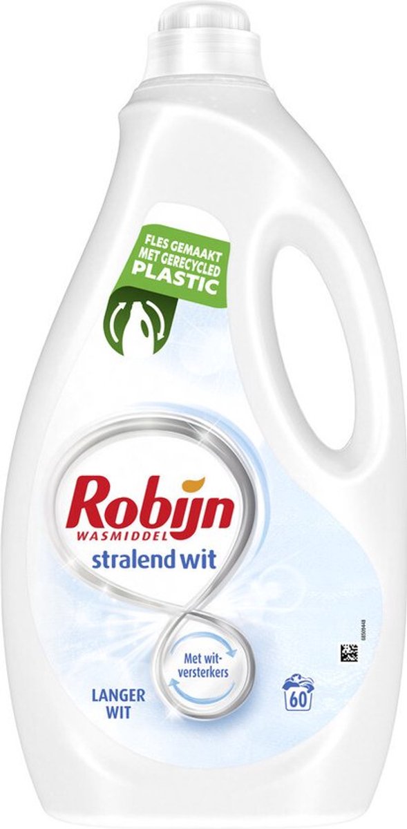 Robijn - vloeibaar wasmiddel - stralend wit - 60 wasbeurten