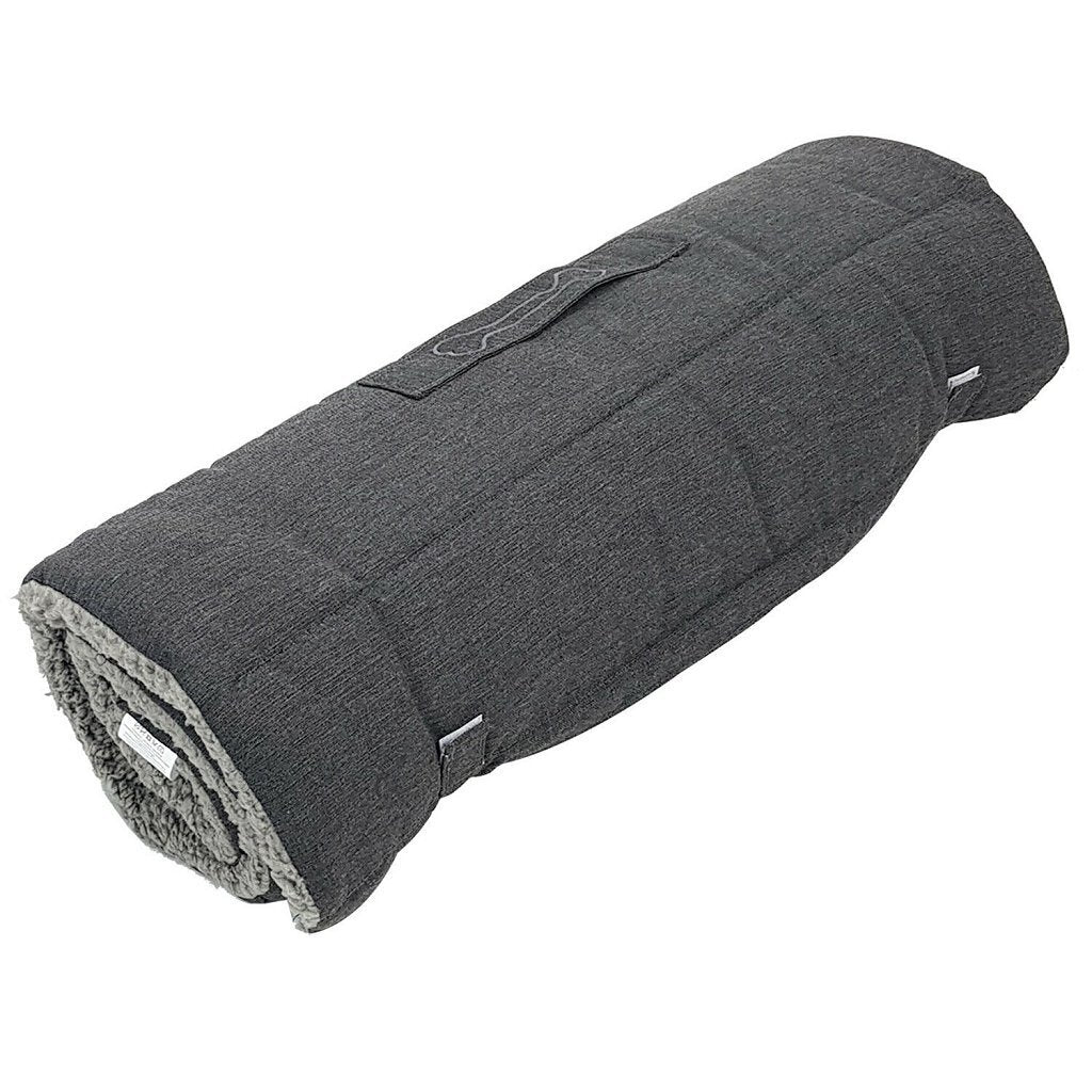Sun Garden Oskar Roll-Hundeteppich 120x80x4 cm grau