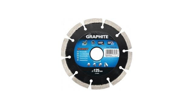 Graphit 57h608 Diamantscheibe 180x22x8,0x2,4mm, Segment, gelasert, MPA EN13236