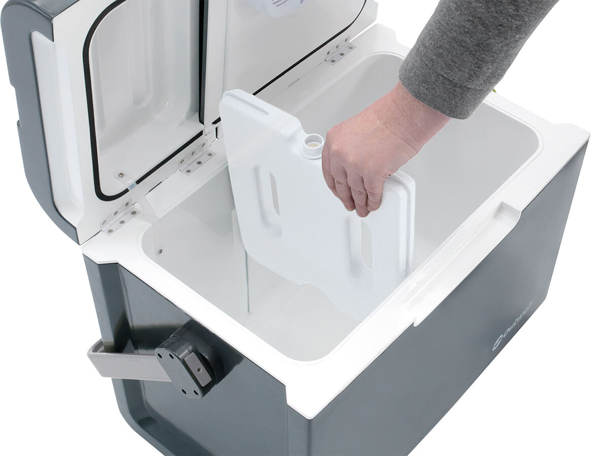Outwell Ecocool Schiefergrau 35 12V 230V Kühlbox