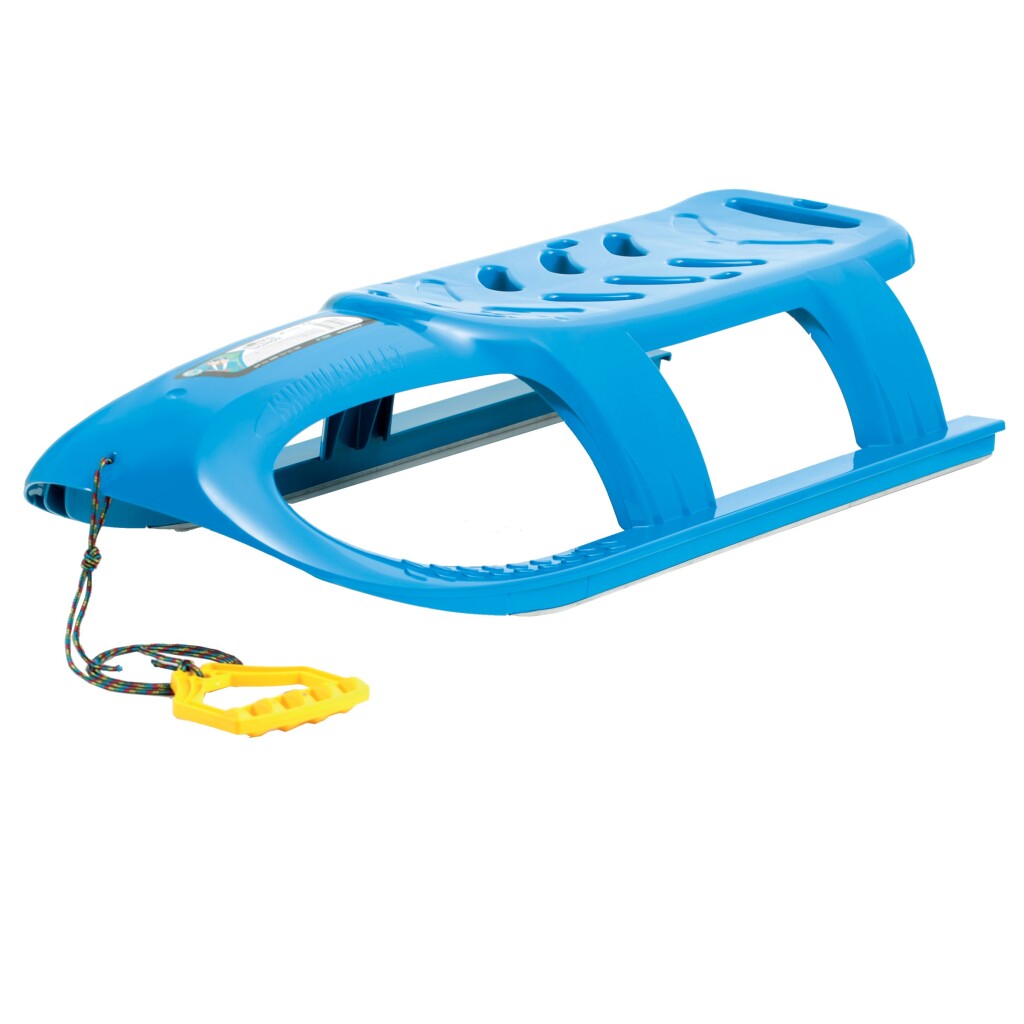 Schlittengeschoss blau