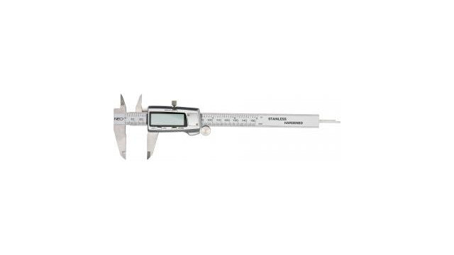 Neo Tools digitaler Messschieber 0-150 mm Edelstahl 0,02 mm m