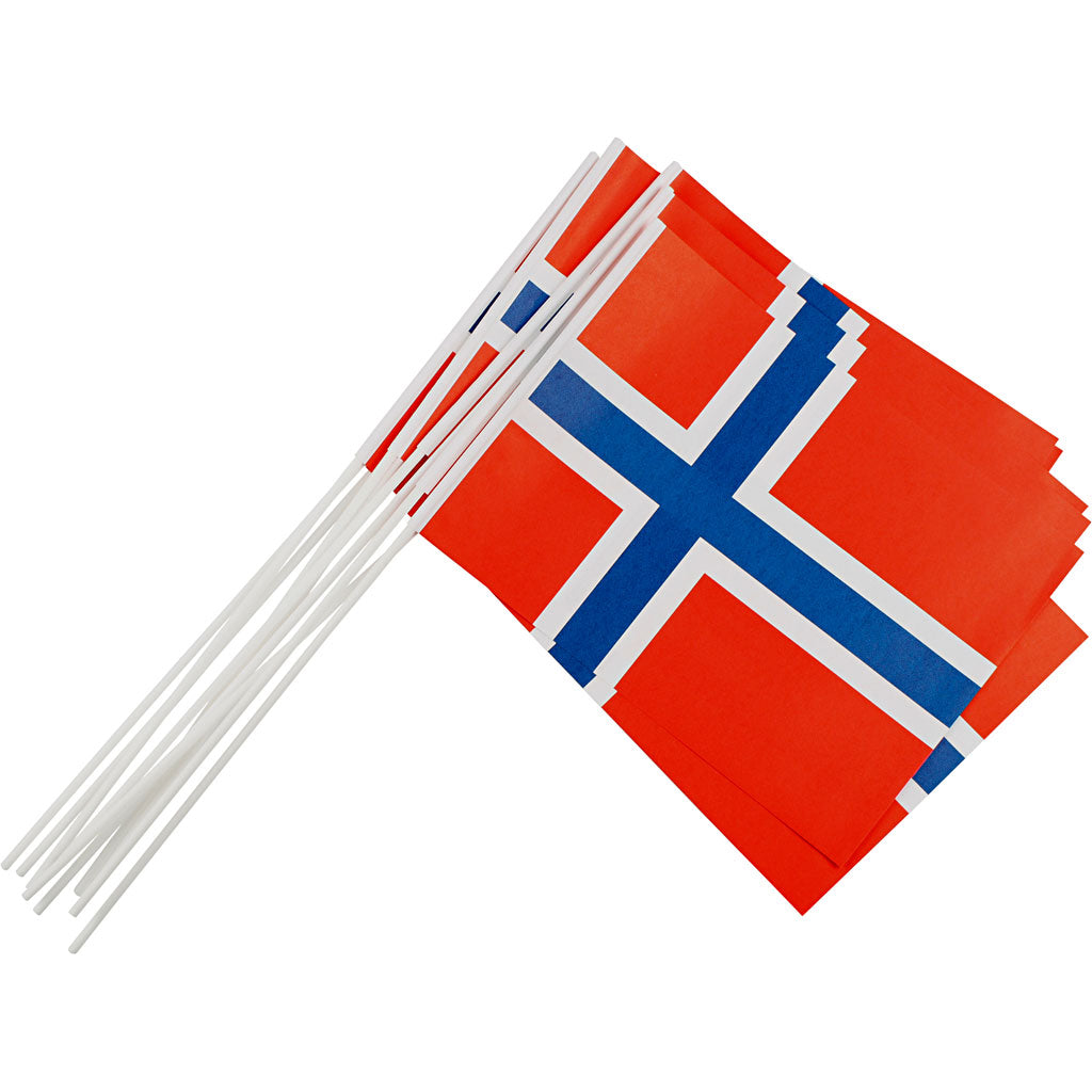 Https: www.cchobby.nl flags-size-20x25-cm-10-piece-1-box-norway