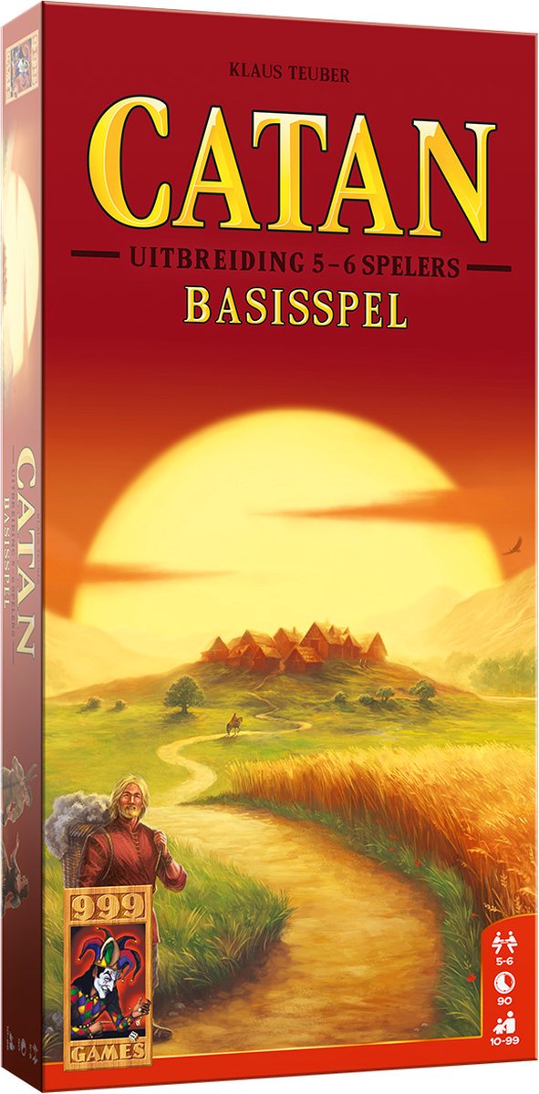 999Spiele 999 Spiele Siedler von Catan Basisspielerweiterung für 5-6 Spieler