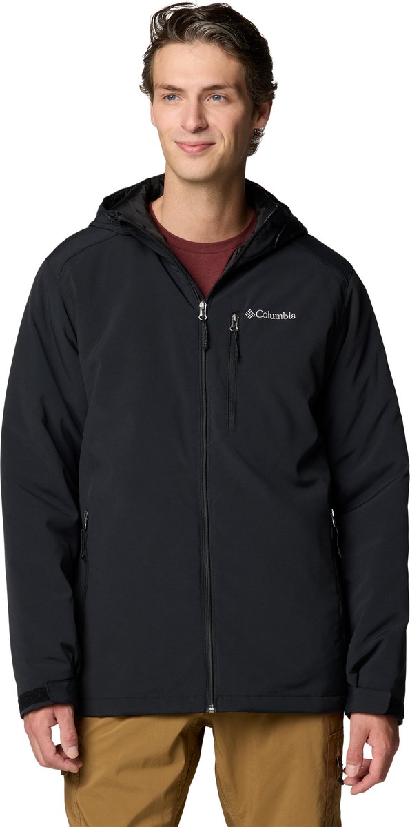 Columbia Gate Racer™ II Softshell-Herren-Outdoorjacke – Schwarz – Größe L