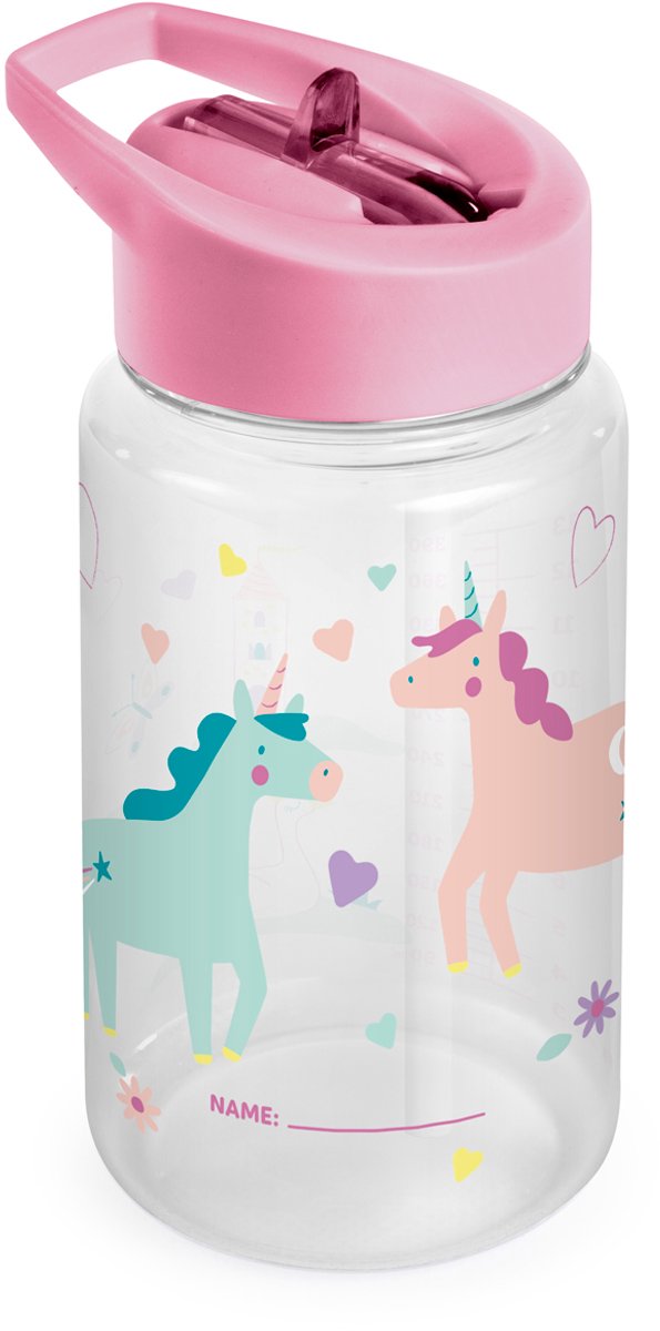 Miniland Trinkflasche - Fantasy - 450ml - 7x16x7cm