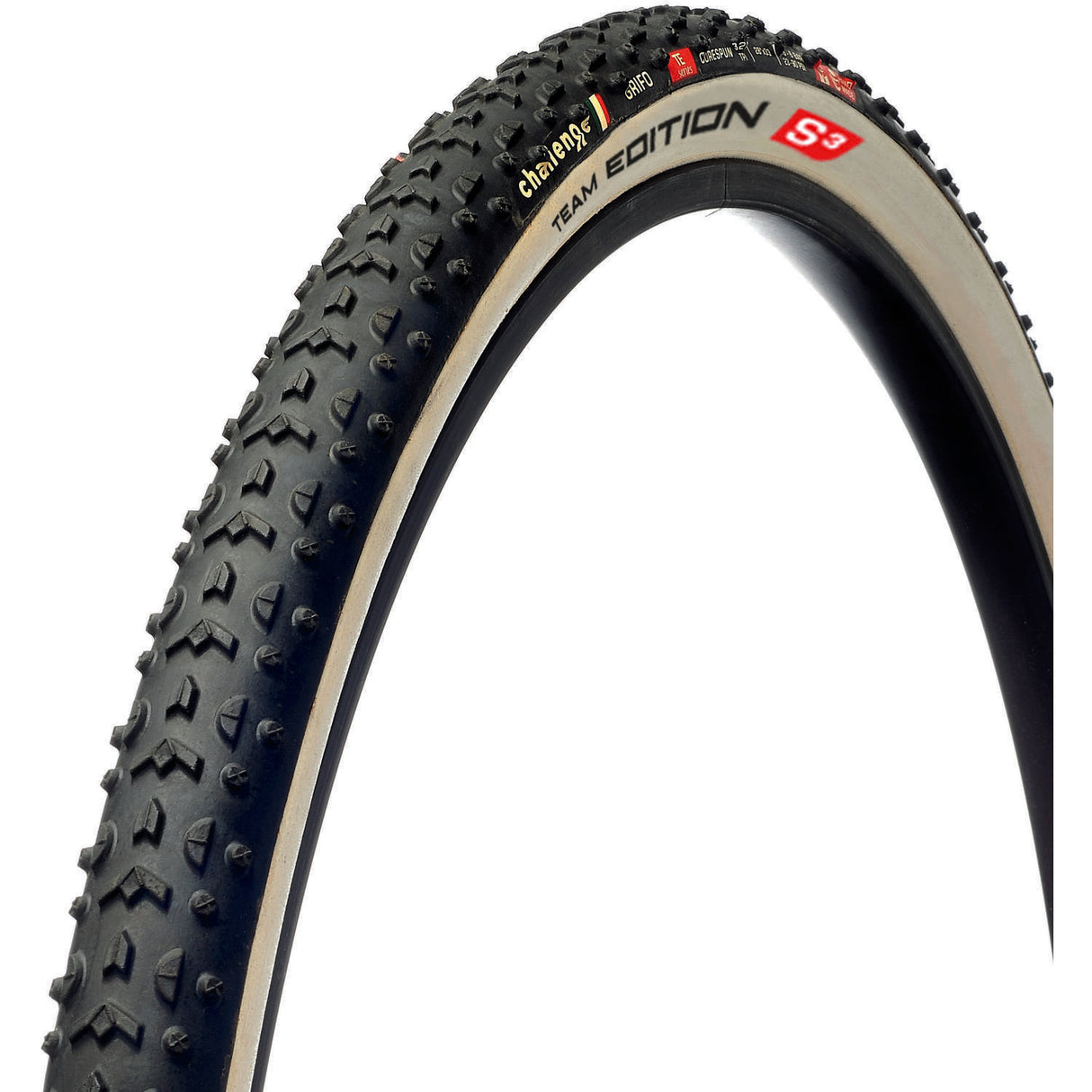 Herausforderung - Grifo Team Edition S-Rohr 700x33c Schwarz und Weiß