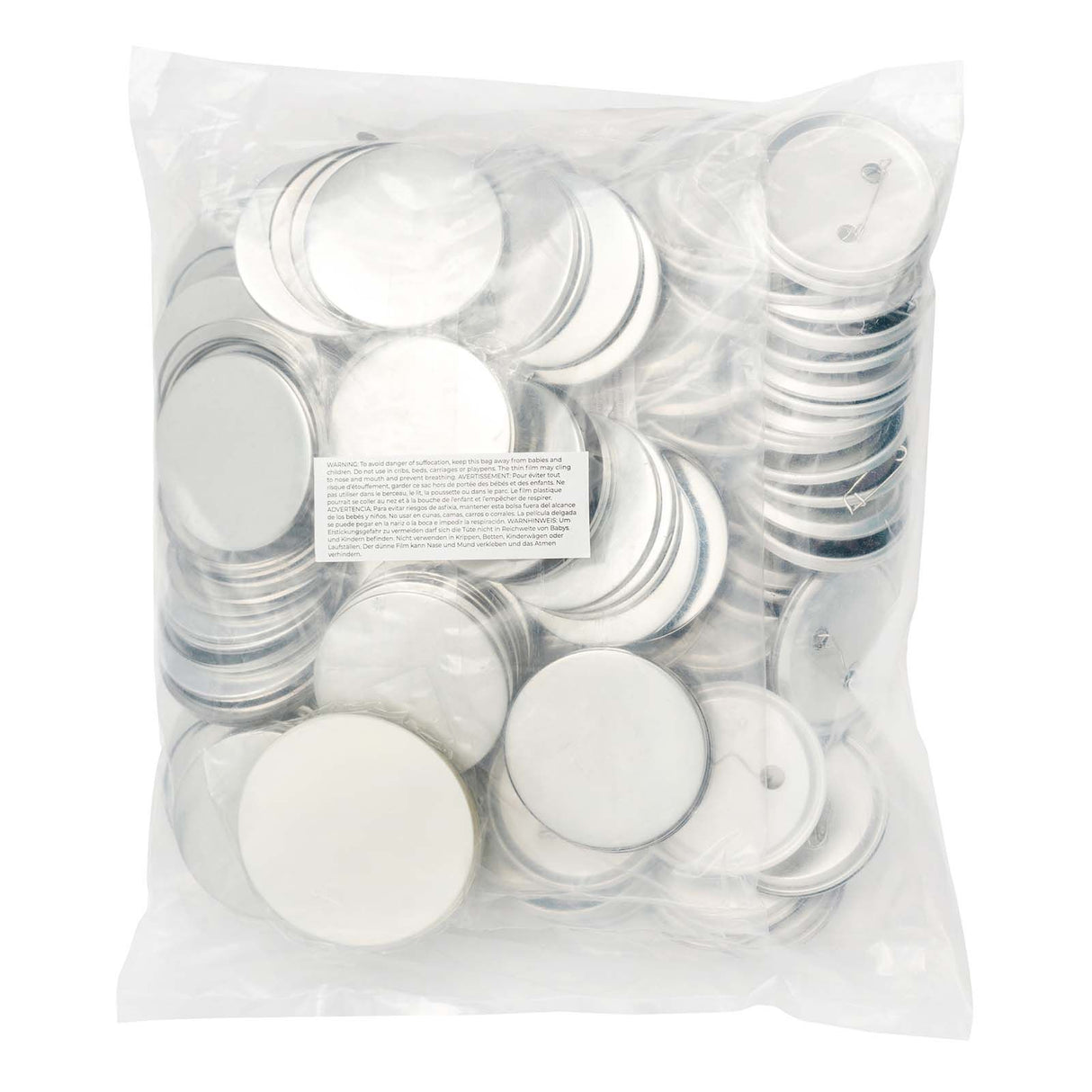 Wir sind Hersteller • Knopfdruck-Nachfüller, groß, ø58 mm, 100 Stück