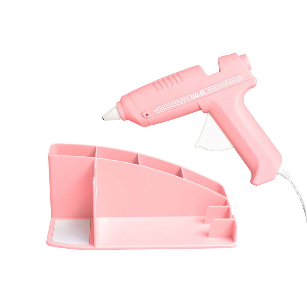 Wir sind Hersteller • Hersteller-Klebepistolen-Set, rosa, EU-Stecker, 20 Stück