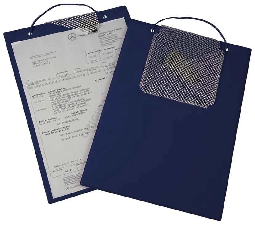 Eichner Arbeitstasche plus Auftragsmappe blau DIN A 4 Standard